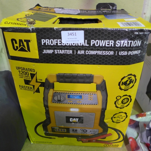 3451 - Cat Jump Starter 1200 Amp (281-248)   * This lot is subject to vat