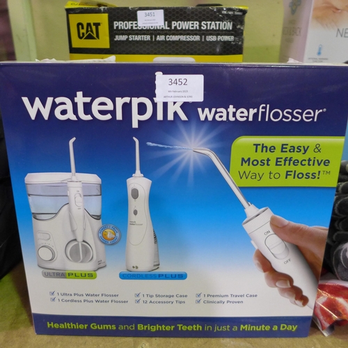 3452 - Waterpik Water Flosser  - model no WP150/WP470UK   (281-237)   * This lot is subject to vat