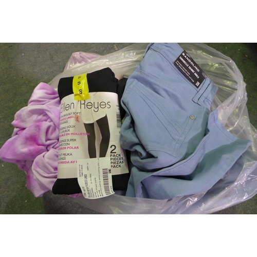 3458 - Bag of women's casual clothing - various sizes/styles/colours * this lot is subject to VAT