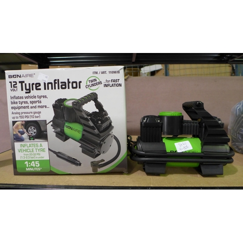 3460 - Bon Aire 12V Inflator  - TC12CUK    (281-358)   * This lot is subject to vat