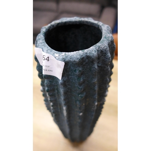 1338 - A Parlo Cactus vase, H 50cms (505941339740021)   #