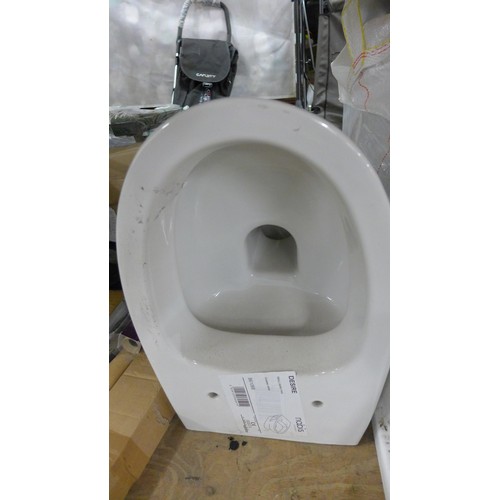 2164 - Nabis ceramic wall hung toilet pan