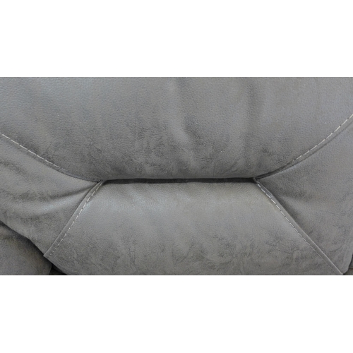 1426 - Kuka brown Fabric 3 Seater Power Recliner sofa   , Original RRP £999.99 + vat  (4160-13)   * This lo... 