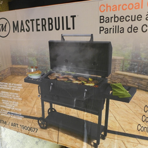 1613 - Mbuilt Charcoal Bbq Smoke Hollow , Original RRP £237.41 + vat  (4160-19)   * This lot is subject to ... 