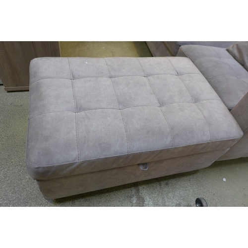 1633 - Thomasville Corner Sofa  With Storage Ottoman   , Original RRP £1416.66 + vat - worn (4160-23)   * T... 