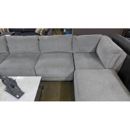 1349 - Zoy Waterfall 6Pc Sofa Modular Sectional   , Original RRP £1833.33 + vat  (4160-25)   * This lot is ... 