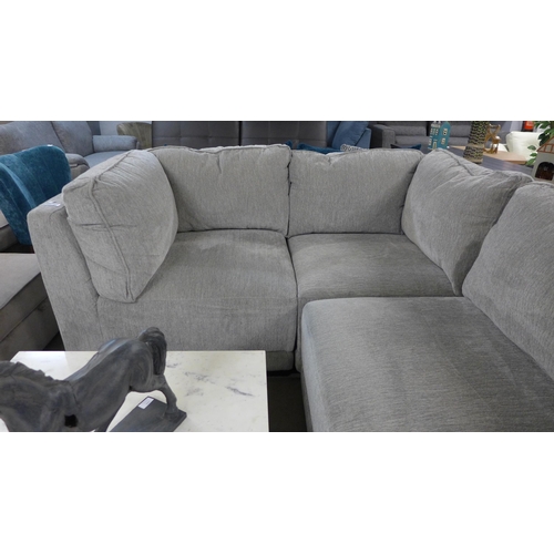 1349 - Zoy Waterfall 6Pc Sofa Modular Sectional   , Original RRP £1833.33 + vat  (4160-25)   * This lot is ... 