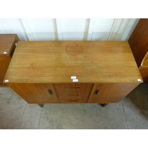 21 - A small Danish teak sideboard