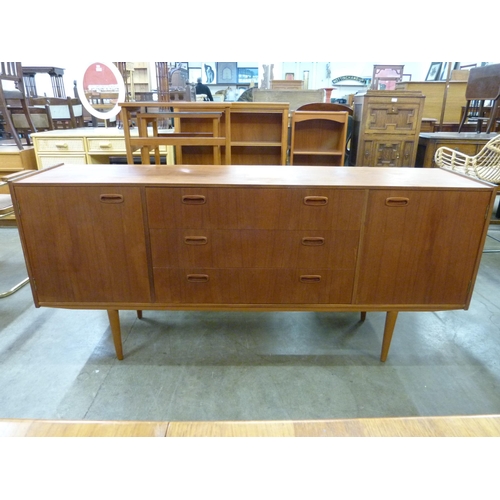 37 - A Danish teak sideboard