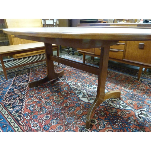 4 - A G-Plan Fresco teak extending dining table