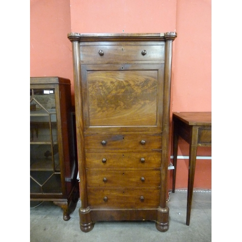 82 - A 19th Century French mahogany escritoire