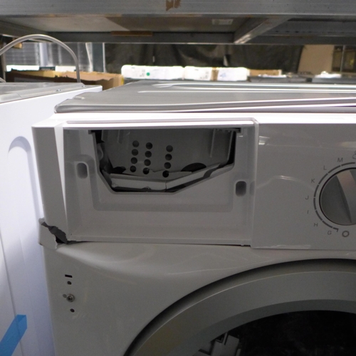 3106 - CDA Fully Integrated Washer (6kg) - MISSING LIQUID DRAW/BROKEN DOOR -  H825xW595xD540 - model no CI3... 