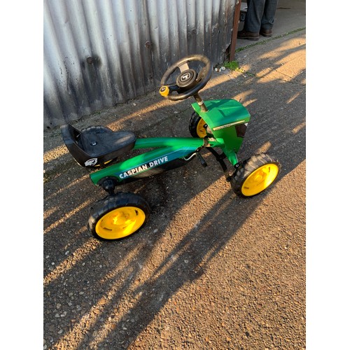 2142 - John Deere T64 pedal tractor - Police repossession