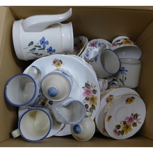 1162 - A collection of tea sets including Gainsborough **PLEASE NOTE THIS LOT IS NOT ELIGIBLE FOR POSTING A... 