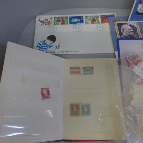 665 - A collection of stamps