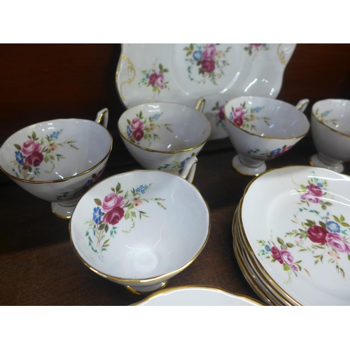 709 - A Royal Tara Irish china six setting tea set