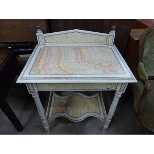 149 - A Victorian Scottish painted mahogany washstand