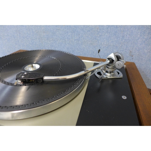 328 - A German TD125 Mk II record player, fitted with SME 3009 tone arm with original shell cartridge hold... 