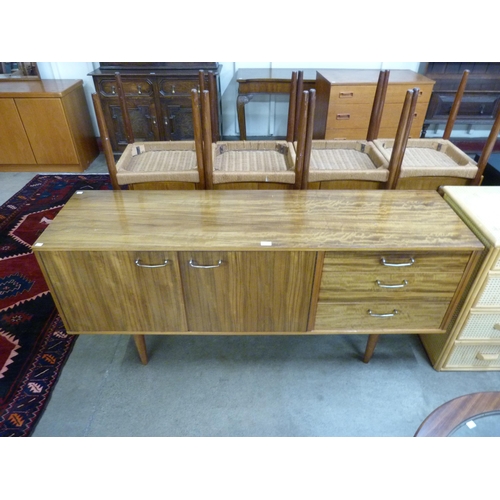 55 - An afromosia sideboard