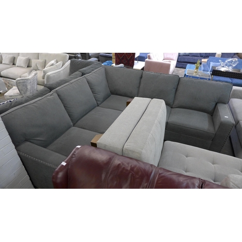 1382 - True Innovations  Ellen 2 Piece Fabric Sectional  Sofa, Original RRP £1249.98 + vat  (4160-9)   * Th... 