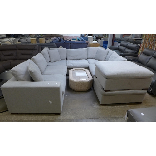 1472 - Lowell 8 Piece Modular sofa , Original RRP - £2416.66 + VAT - marked (4161- 19) *This lot is subject... 