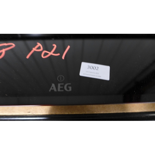 3002 - AEG 4 Zone Induction Hob  H44xW590xD520 - model no IPE64551FB  Original RRP £665.83inc. vat - Damage... 