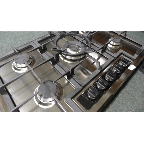 3008 - AEG Built In Gas 5 Burner Hob H40xW745xD510  - model no HGB75420YM  Original RRP £349.17inc. vat (37... 