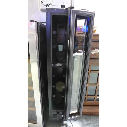 3023 - CDA Under Counter Wine Cooler  H820xW148xD525  - Original RRP 250inc. vat (371-160)   * This lot is ... 