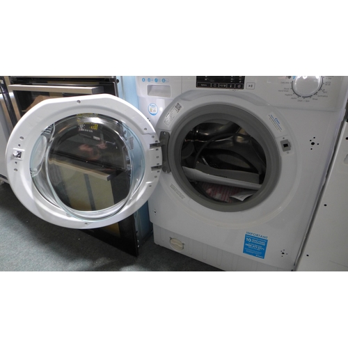 3031 - Candy Integrated Washing Machine (8kg) H820xW600xD525  - model no CBW 48D1E  Original RRP 314.17inc.... 