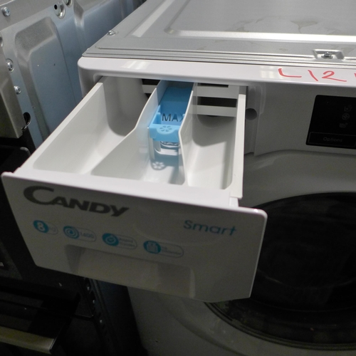 3031 - Candy Integrated Washing Machine (8kg) H820xW600xD525  - model no CBW 48D1E  Original RRP 314.17inc.... 