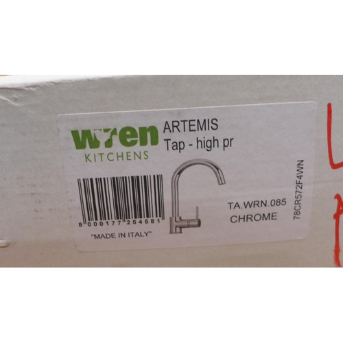 3058 - Artemis Tap Chrome - High Pressure Only - model no 78CR583RDF4WN  Original RRP 90.84inc. vat (371-36... 