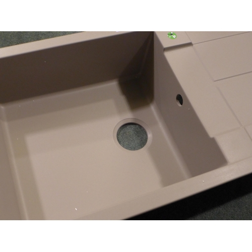 3067 - Blanco Composite Truffle Coloured Sink & Drainer - no code - no model (PA) * this lot is subject to ... 