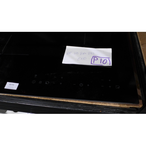 3076 - Zanussi 4-Zone Induction Hob - Model ZITN643K Ap.fz.zan.110 (P17) * this lot is subject to VAT