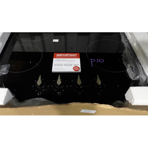 3078 - CDA 4-Zone Ceramic Hob - Model HC6312fR Ap.HO.CDA.163 (P10) * this lot is subject to VAT