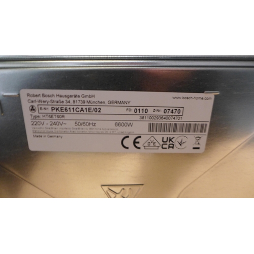 3086 - Bosch 4-Zone Hob - Model PKE611CA1E AP.HO.BSC.367 (P22) * this lot is subject to VAT