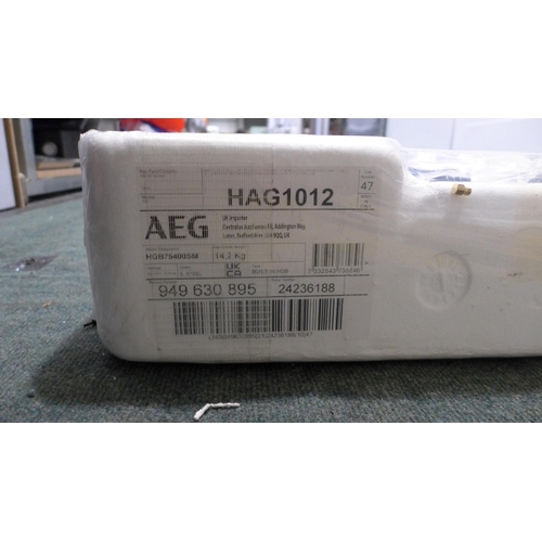 3098 - AEG 5-Zone Gas Hob - Model HGB75400SM AP.HO.NEF.370 (PB) * this lot is subject to VAT