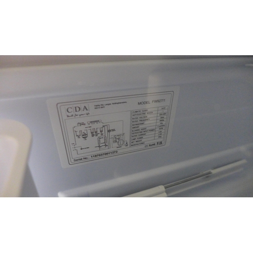 3103 - CDA integrated fridge freezer - Model FW227 - Ap.ff.CDA.170 (P21) * this lot is subject to VAT