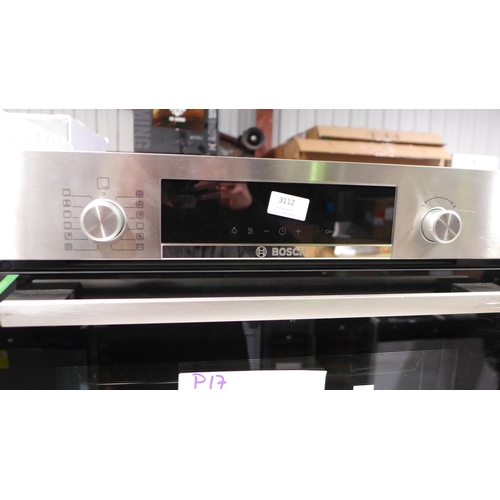 3112 - Bosch Single oven - Model HBA578050B Ap.05.BSC.349 (P17) * this lot is subject to VAT