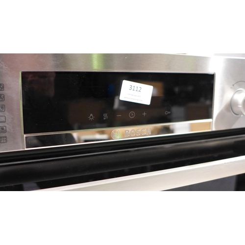 3112 - Bosch Single oven - Model HBA578050B Ap.05.BSC.349 (P17) * this lot is subject to VAT