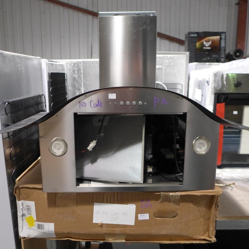 3114 - AEG Extractor Model: DIE6180HM - Ap.CH.AEG.227 (PA), Faber Curved Hood Extractor - no model, no code... 