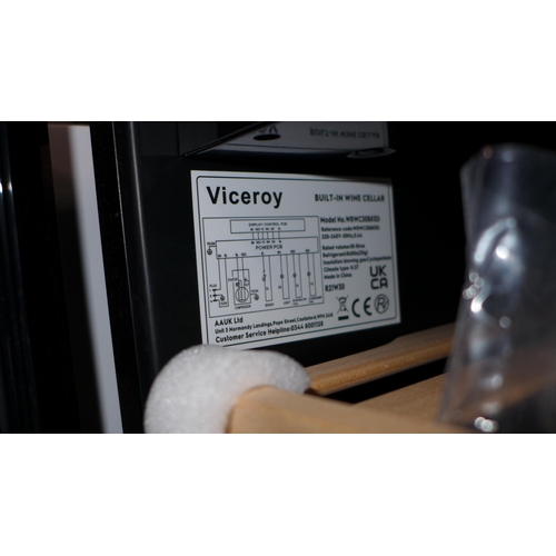 3127 - Viceroy Under Counter Wine Chiller - Model WRWC30BKED Ap.fR.APL.003 (P1) * this lot is subject to VA... 