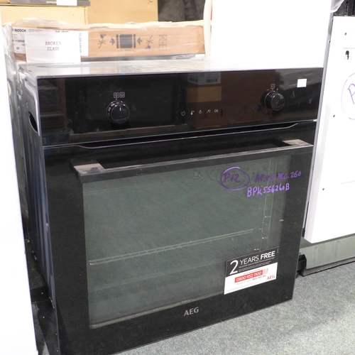 3130 - AEG Single Oven - Model BPK556260.B AP.OS.AEG.260 (P12) * this lot is subject to VAT