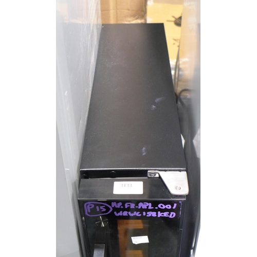 3133 - Viceroy Under Counter Wine Chiller - Model WRWC158KED AP.FR.APL.001 (P15) * this lot is subject to V... 