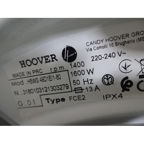 3151 - Hoover H-Wash 300Lite Integrated 9KG Washing Machine H820xW600xD525  - model no HBWS 49D1E  Original... 