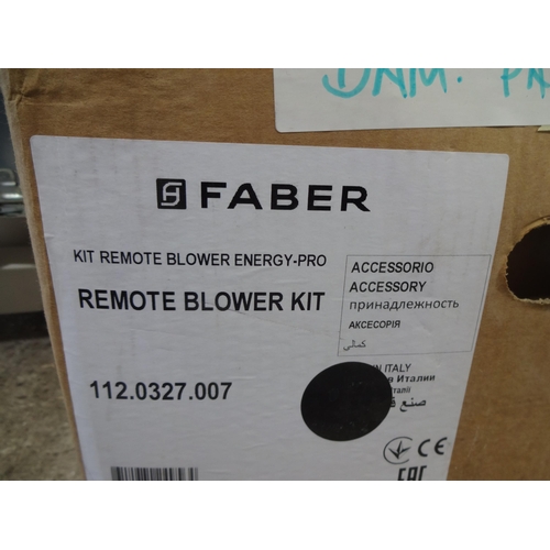 3161 - Faber Remote Blower Kit - No Model Ap.AC.FAB.030 (P16), Bosch Wall Microwave (DAMAGED CONTROL PANEL)... 