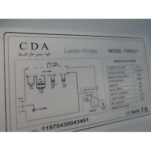 3179 - CDA Tower fridge - model FW822 * This lot is subject to vat