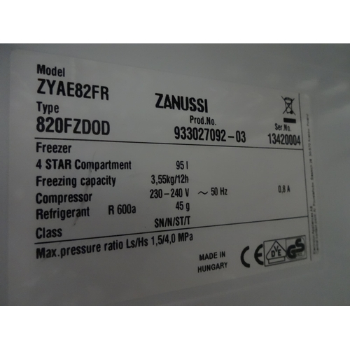 3190 - Zanussi Under Counter Integrated Freezer - Model ZYAE82fR AP.fZ.Zan.109 (P5) * this lot is subject t... 