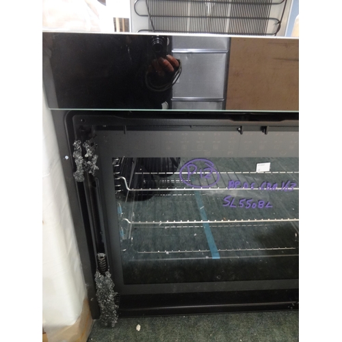 3194 - CDA Single Oven - Broken/Damaged Door -, SL550BL (Model) AP.OS.CDA.163 (P12) * this lot is subject t... 