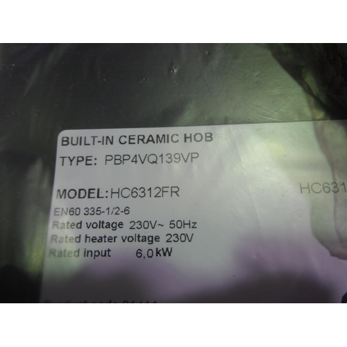 3231 - CDA 4-Zone Ceramic Hob - Model HC6312fR AP.HO.CDA.163 (P26) * this lot is subject to VAT