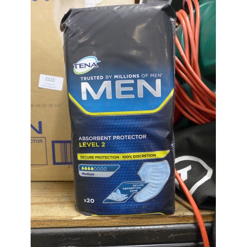 2221 - Approx 100 Tena sanitary pads for men